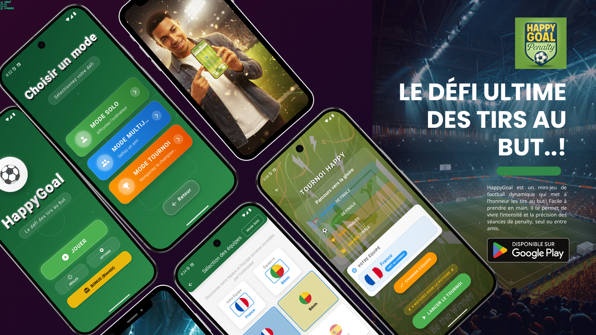 HappyGoal Penalty - Affiche du jeu